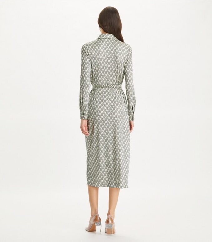 Printed Viscose Shirtdress Printed Viscose Shirtdress