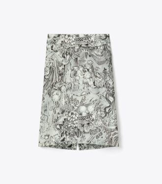 Printed Viscose Skirt Printed Viscose Skirt