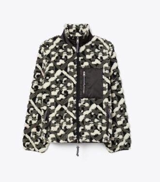 Prismatic T Monogram Fleece Jacket Prismatic T Monogram Fleece Jacket