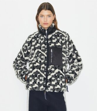 Prismatic T Monogram Fleece Jacket Prismatic T Monogram Fleece Jacket