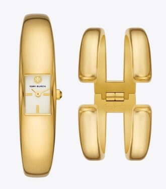 Puzzle Watch, Gold-Tone Stainless Steel, 15 X 19mm Puzzle Watch, Gold-Tone Stainless Steel, 15 X 19mm