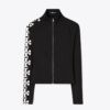 Reflective Nylon Logo Zip Top