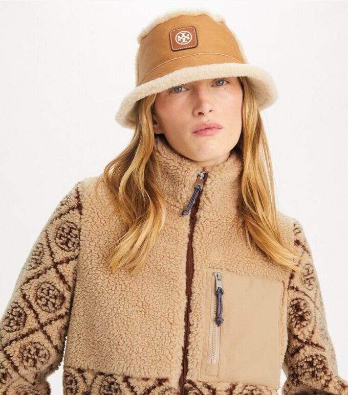 Reversible Shearling Bucket Hat Reversible Shearling Bucket Hat