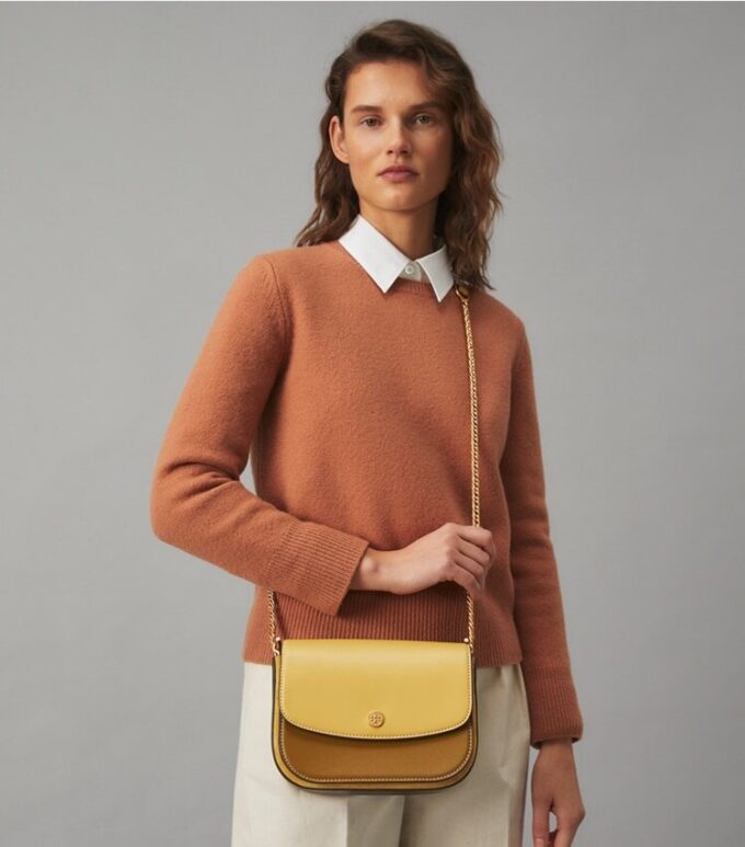 Robinson Color-Block Shoulder Bag