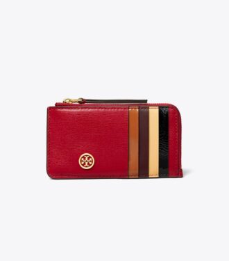 Robinson Colorblock Top-Zip Card Case