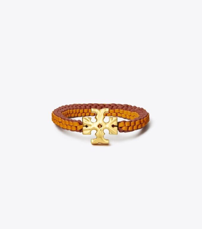 Roxanne Woven Leather Bracelet Roxanne Woven Leather Bracelet