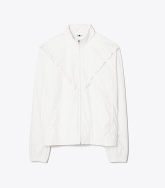 Ruffle Windbreaker