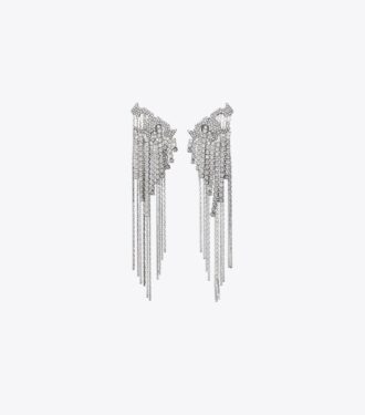 Runway Pavé Serif T Earrings