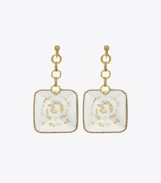 Runway Swirl Drop Earrings