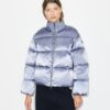 Satin Viscose Puffer Jacket