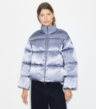 Satin Viscose Puffer Jacket
