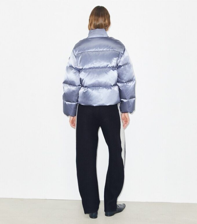 Satin Viscose Puffer Jacket