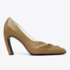 Sculpted Peep-Toe Pump