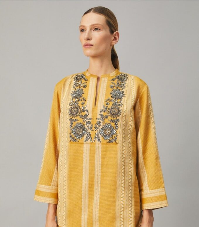 Sequined Embellished Tunic Sequined Embellished Tunic