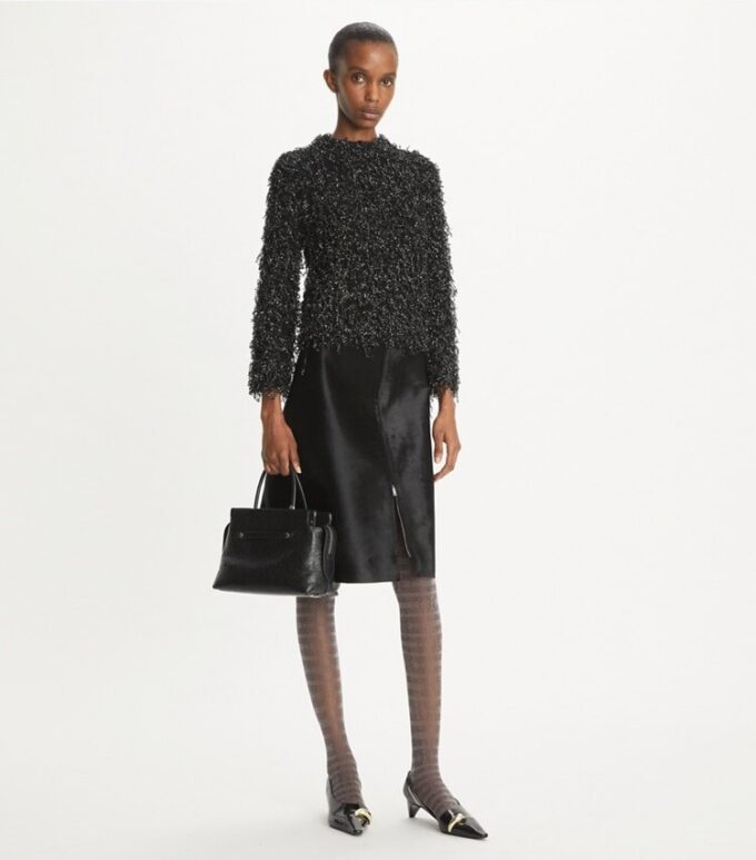 Sequined Wool Sweater