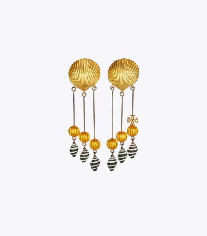 Shell Statement Earring