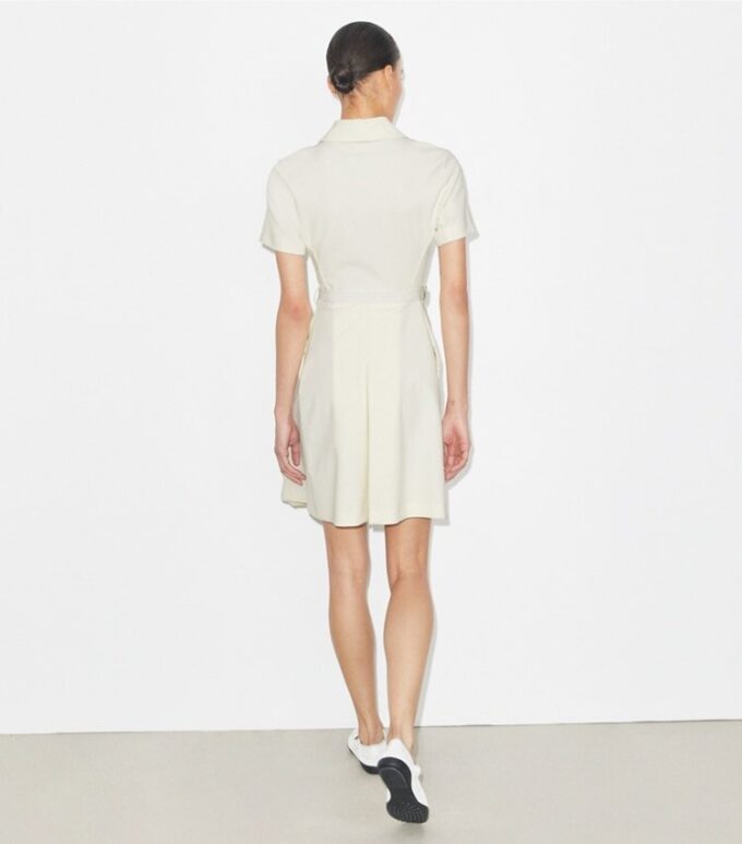 Short-Sleeve Pleated Golf Dress Short-Sleeve Pleated Golf Dress