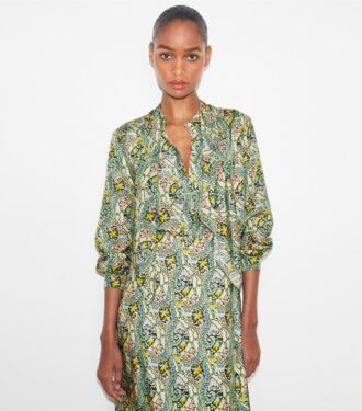 Silk Bow Blouse