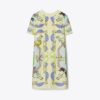 Silk-Front T-Shirt Dress Silk-Front T-Shirt Dress