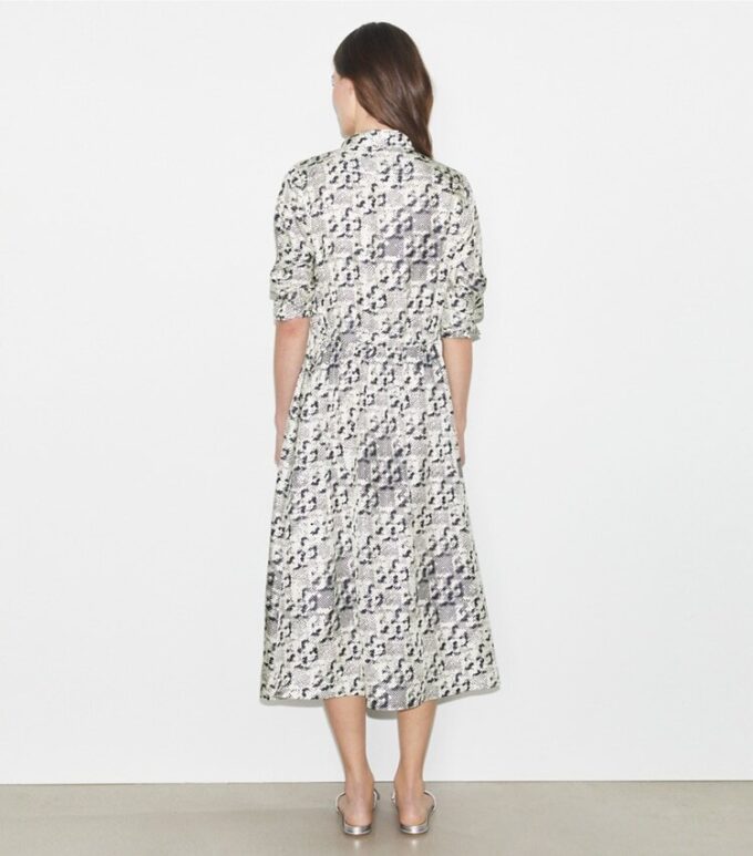Silk Midi Dress