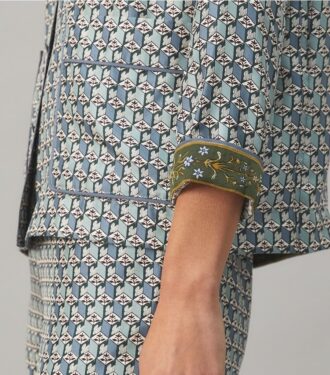 Silk Twill Pajama Set