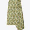 Silk Wrap Skirt