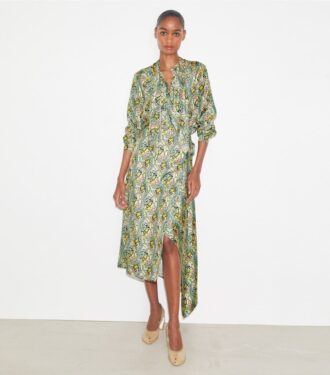 Silk Wrap Skirt