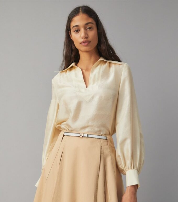 Skinny Double T Belt