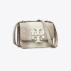 Small Eleanor Lizard-Embossed Bag