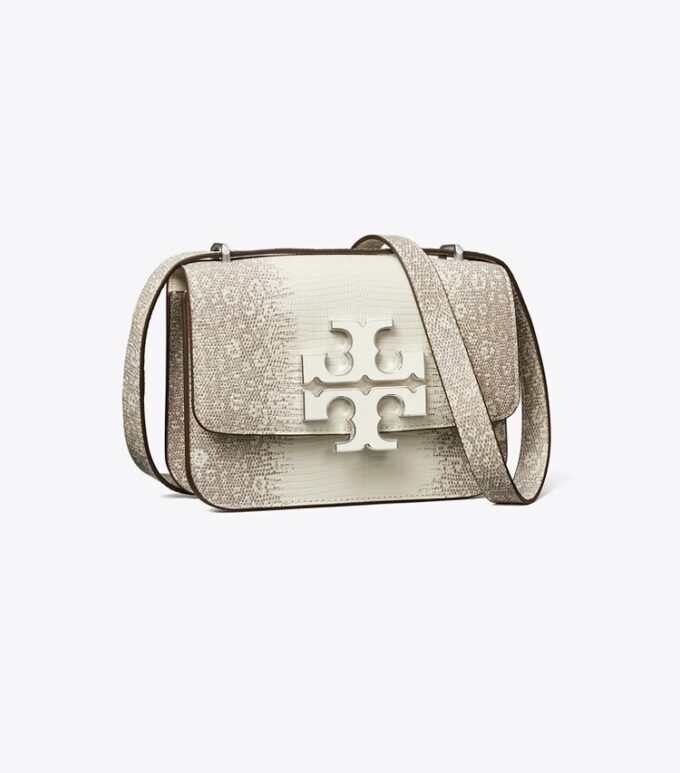 Small Eleanor Lizard-Embossed Bag