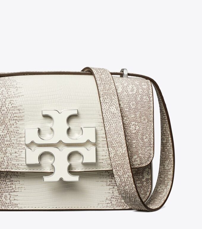 Small Eleanor Lizard-Embossed Bag