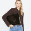 Small Ella Croc-Embossed Tote
