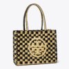 Small Ella Hand-Crocheted Checkered Tote