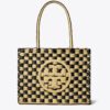 Small Ella Hand-Crocheted Checkered Tote