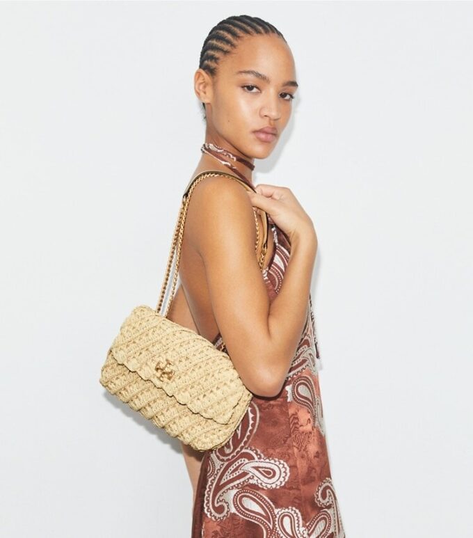 Small Kira Woven Shoulder Bag Small Kira Woven Shoulder Bag