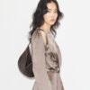 Small Leather Balloon Bag
