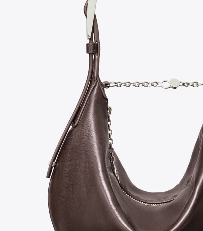 Small Leather Balloon Bag