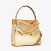 Small Lee Radziwill Pebbled Double Bag