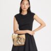 Small Mcgraw Snake Embossed Bucket Bag