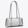 Small Metallic Marshmallow Satchel