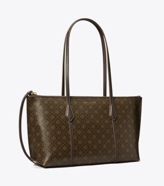 Small Perry Coated Canvas Tote
