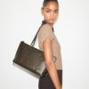 Small Perry Coated Canvas Tote