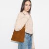Small Romy Suede Hobo Bag