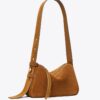 Small Romy Suede Shoulder Bag