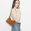 Small Romy Suede Shoulder Bag