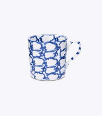 Spongeware Mug, Set Of 4