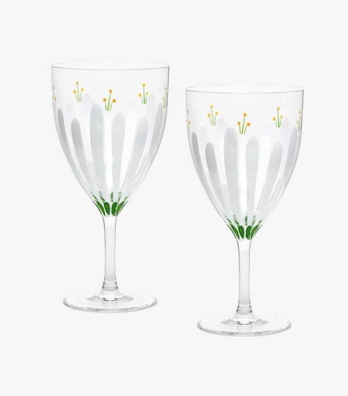 Spring Meadow Wine Glass, Set Of 2