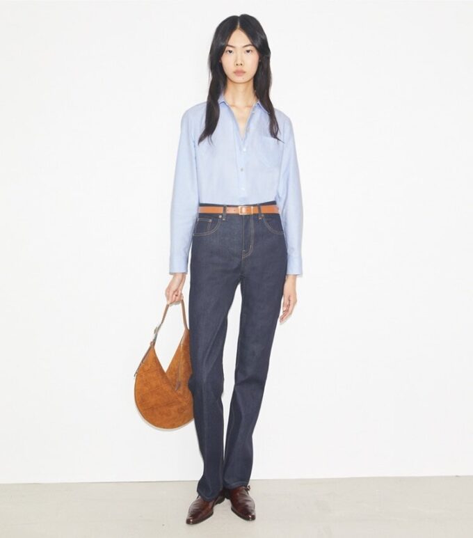 Cuffed Cotton Shirt