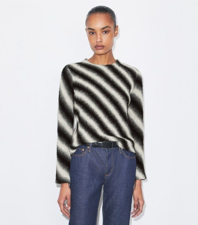 Striped Wool Sweater