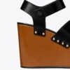 Studded Platform Wedge